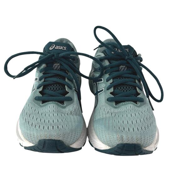 ASICS GT 2000 9 Womens Green Lace Up Low Top Athletic Running Sneakers Shoes 7.5 - Picture 2 of 5